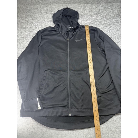Nike Basketball Dri-FIT Full Zip‎ Hoodie Jacket Mens XL Reflective Sweatshirt - Picture 5 of 8